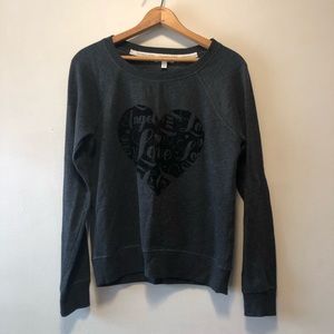 Victoria Secret Grey Crewneck Sweater